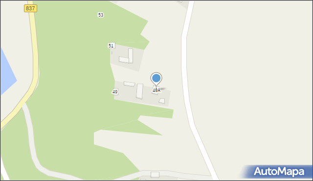 Częstoborowice, Częstoborowice, 49A, mapa Częstoborowice