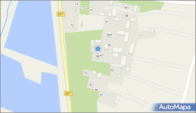 Częstoborowice, Częstoborowice, 64, mapa Częstoborowice