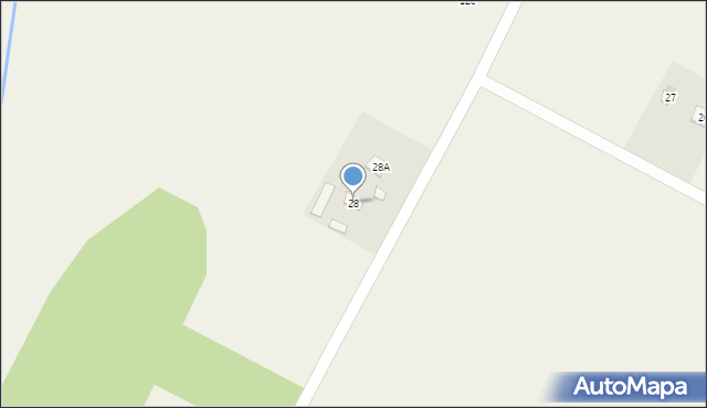 Częstoniew-Kolonia, Częstoniew-Kolonia, 28, mapa Częstoniew-Kolonia