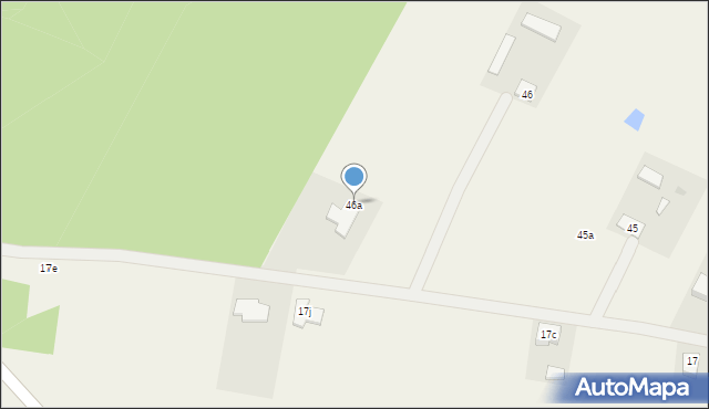 Częstoniew-Kolonia, Częstoniew-Kolonia, 46a, mapa Częstoniew-Kolonia