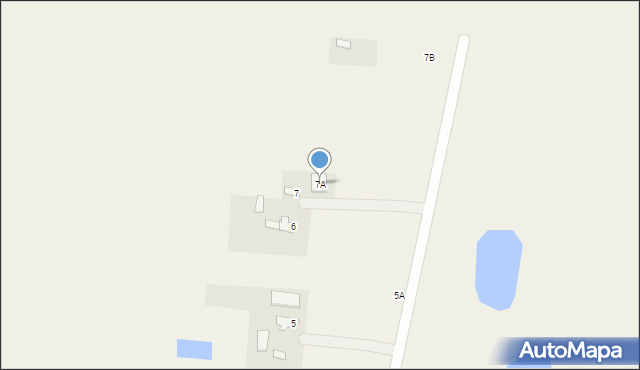 Częstoniew-Kolonia, Częstoniew-Kolonia, 7A, mapa Częstoniew-Kolonia