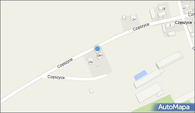 Częszyce, Częszyce, 18a, mapa Częszyce