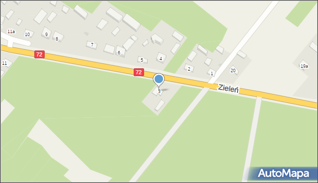 Człopy, Człopy, 3, mapa Człopy