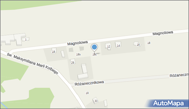 Czmoniec, Czmoniec, 18c, mapa Czmoniec