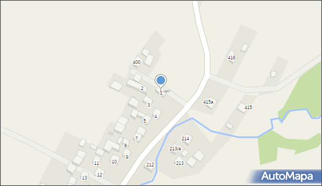 Czubrowice, Czubrowice, 1, mapa Czubrowice