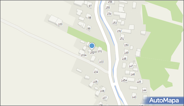 Czubrowice, Czubrowice, 102, mapa Czubrowice