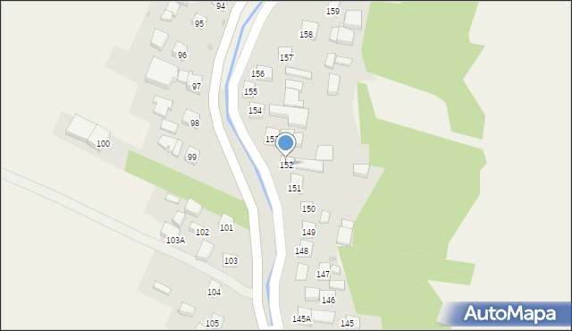 Czubrowice, Czubrowice, 152, mapa Czubrowice