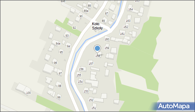 Czubrowice, Czubrowice, 158, mapa Czubrowice