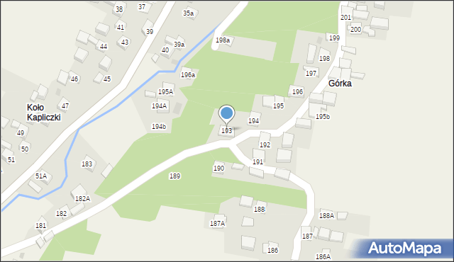 Czubrowice, Czubrowice, 193, mapa Czubrowice