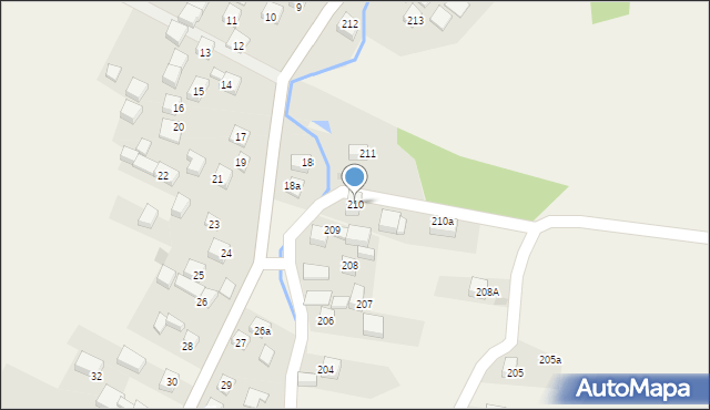 Czubrowice, Czubrowice, 210, mapa Czubrowice