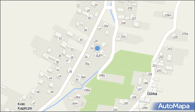 Czubrowice, Czubrowice, 31a, mapa Czubrowice