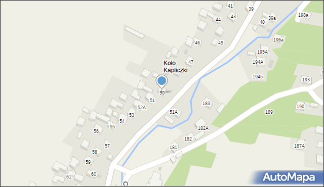 Czubrowice, Czubrowice, 50, mapa Czubrowice