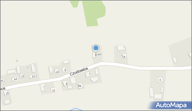 Czudowice, Czudowice, 6, mapa Czudowice