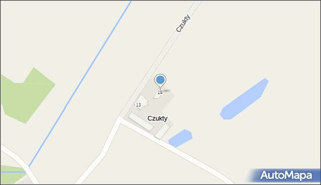 Czukty, Czukty, 14, mapa Czukty