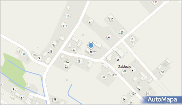 Czulice, Czulice, 88, mapa Czulice