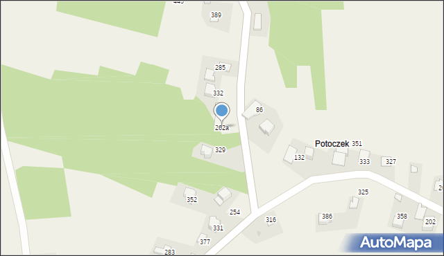 Czułów, Czułów, 262a, mapa Czułów