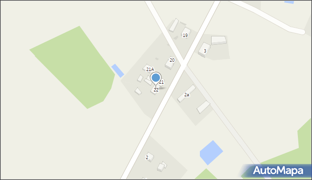 Czysta, Czysta, 22, mapa Czysta