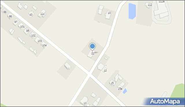 Czystochleb, Czystochleb, 11, mapa Czystochleb