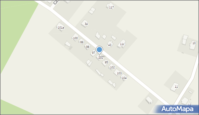 Czystochleb, Czystochleb, 96, mapa Czystochleb