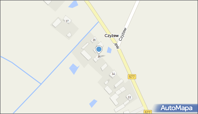 Czyżew, Czyżew, 35, mapa Czyżew