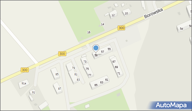 Czyżówek, Czyżówek, 59, mapa Czyżówek
