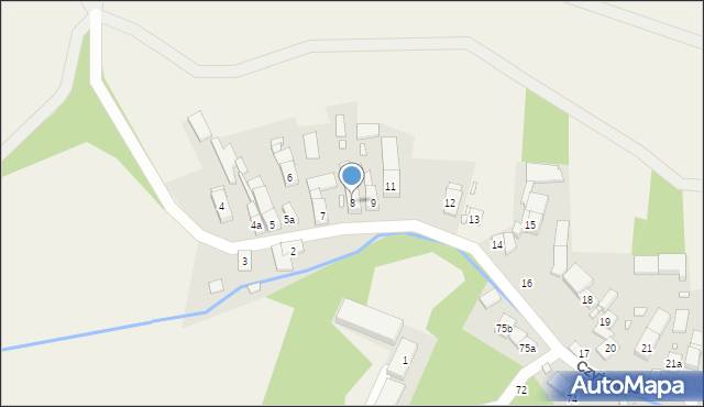 Czyżowice, Czyżowice, 8, mapa Czyżowice