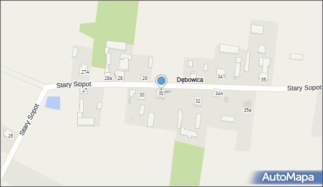 Czyżówka, Czyżówka, 31, mapa Czyżówka