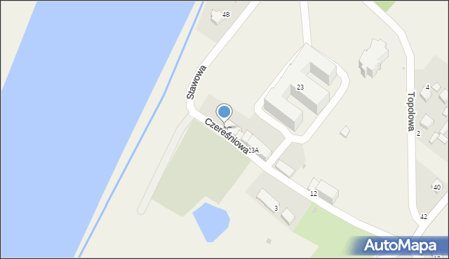 Dobroszyce, Czereśniowa, 23C, mapa Dobroszyce