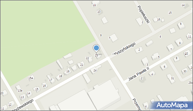 Gniew, Czyżewskiego, 23, mapa Gniew