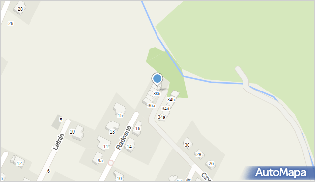 Kamieniec Wrocławski, Czysta, 40a, mapa Kamieniec Wrocławski
