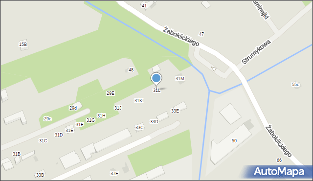 Karczew, Częstochowska, 31L, mapa Karczew