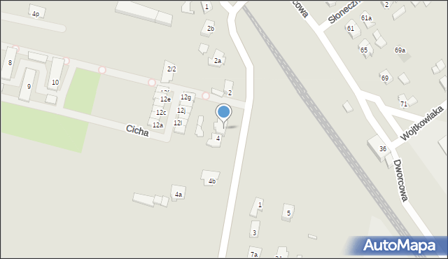 Kłecko, Czarnieckiego Stefana, hetm., 4/1, mapa Kłecko