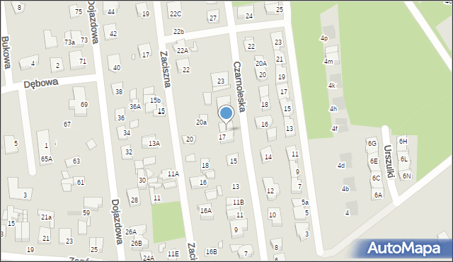 Kobyłka, Czarnoleska, 19, mapa Kobyłka