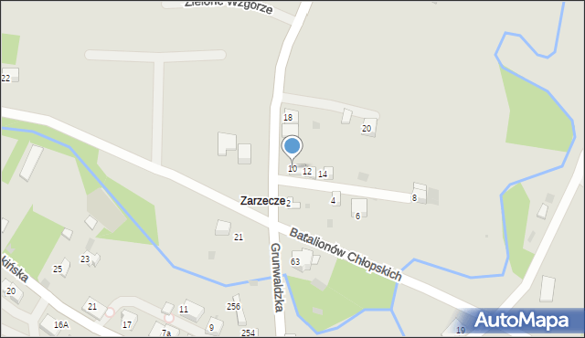 Krzeszowice, Czatkowice Dolne, 10, mapa Krzeszowice