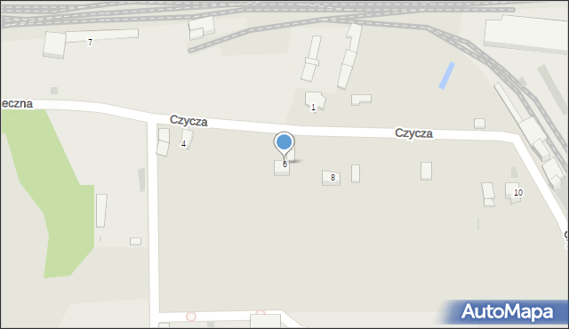 Krzeszowice, Czycza Stanisława, 6, mapa Krzeszowice