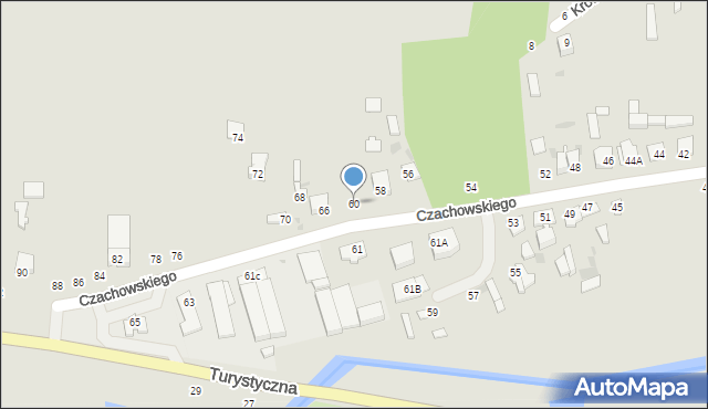 Lipsko, Czachowskiego Dionizego, płk., 60, mapa Lipsko