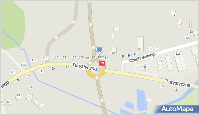 Lipsko, Czachowskiego Dionizego, płk., 94, mapa Lipsko