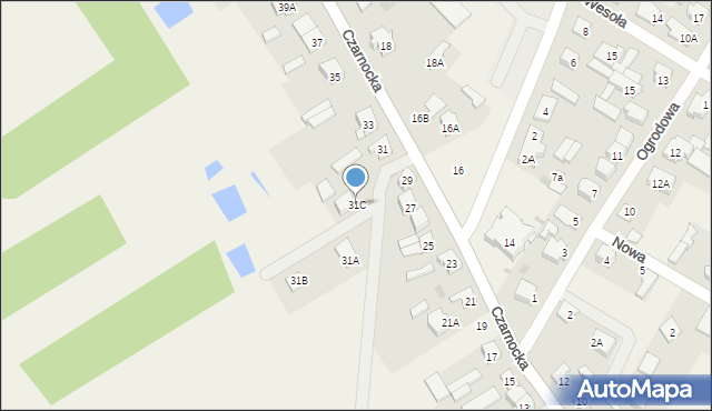 Piątnica Poduchowna, Czarnocka, 31C, mapa Piątnica Poduchowna