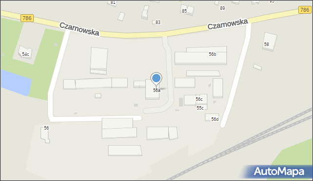 Piekoszów, Czarnowska, 56a, mapa Piekoszów