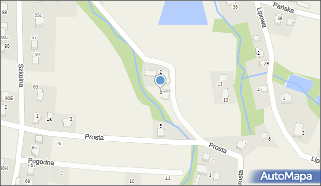 Pisarzowice, Czerwonka, 4, mapa Pisarzowice