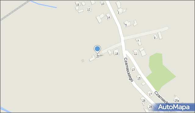 Przeworsk, Czarnieckiego Stefana, hetm., 20, mapa Przeworsk
