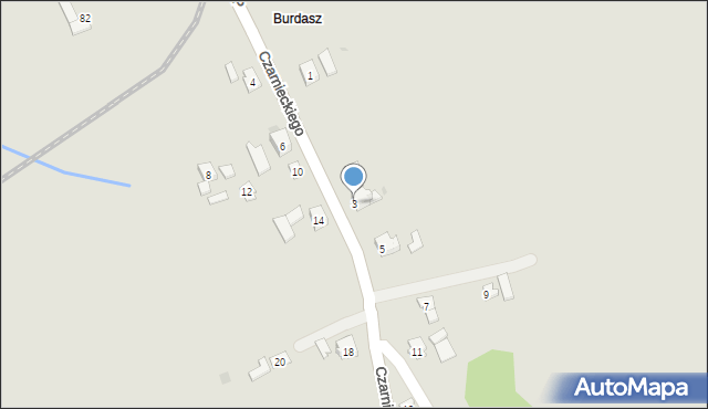 Przeworsk, Czarnieckiego Stefana, hetm., 3, mapa Przeworsk