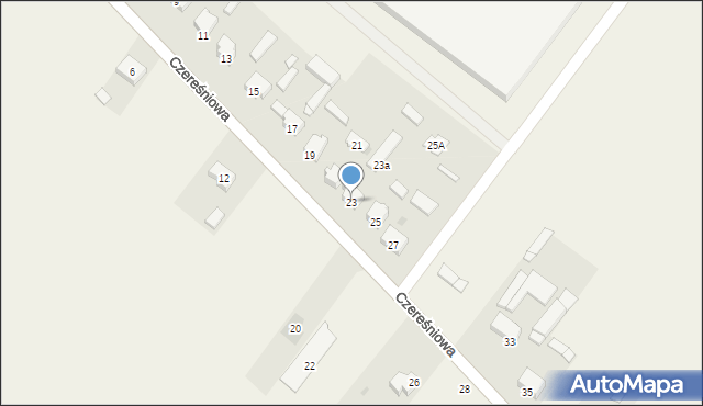 Stare Miasto, Czereśniowa, 23, mapa Stare Miasto