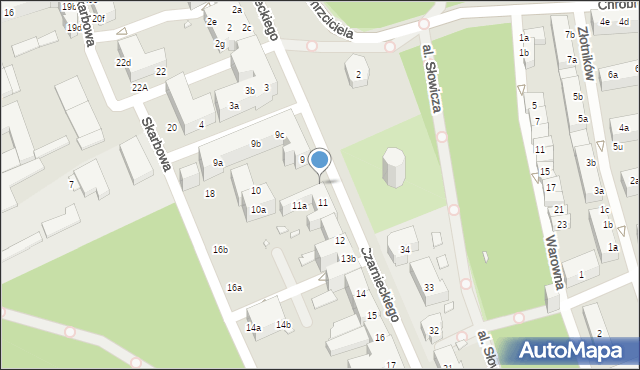 Stargard, Czarnieckiego Stefana, hetm., 10, mapa Stargard