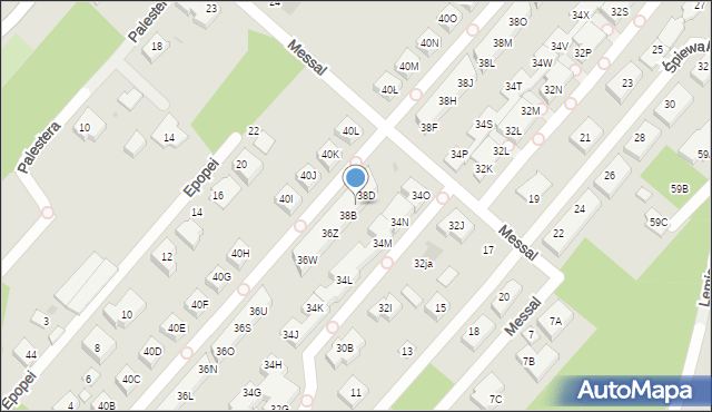 Warszawa, Czołowa, 38C, mapa Warszawy