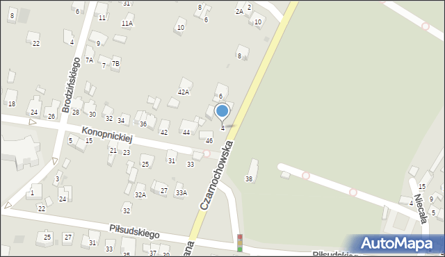 Wieliczka, Czarnochowska, 4, mapa Wieliczka