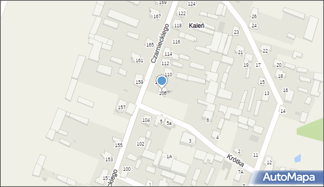 Wizna, Czarnieckiego Stefana, hetm., 106, mapa Wizna