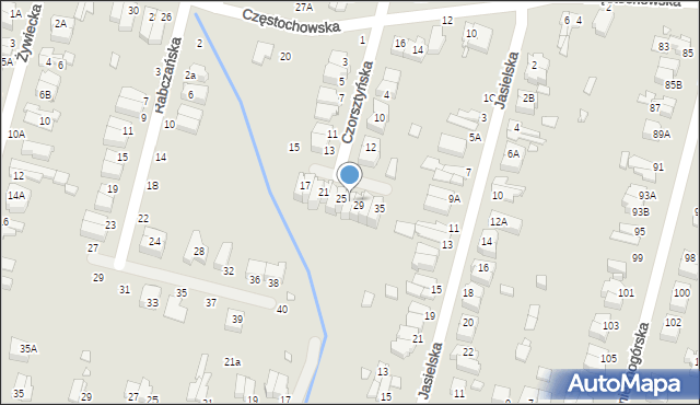 Wrocław, Czorsztyńska, 27, mapa Wrocławia