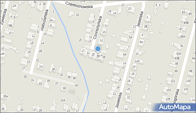 Wrocław, Czorsztyńska, 29, mapa Wrocławia