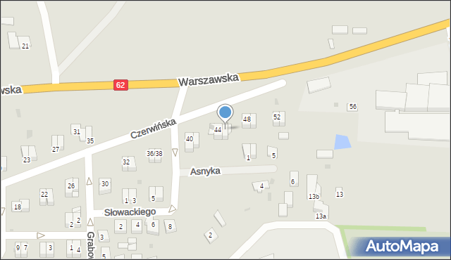 Wyszogród, Czerwińska, 46, mapa Wyszogród